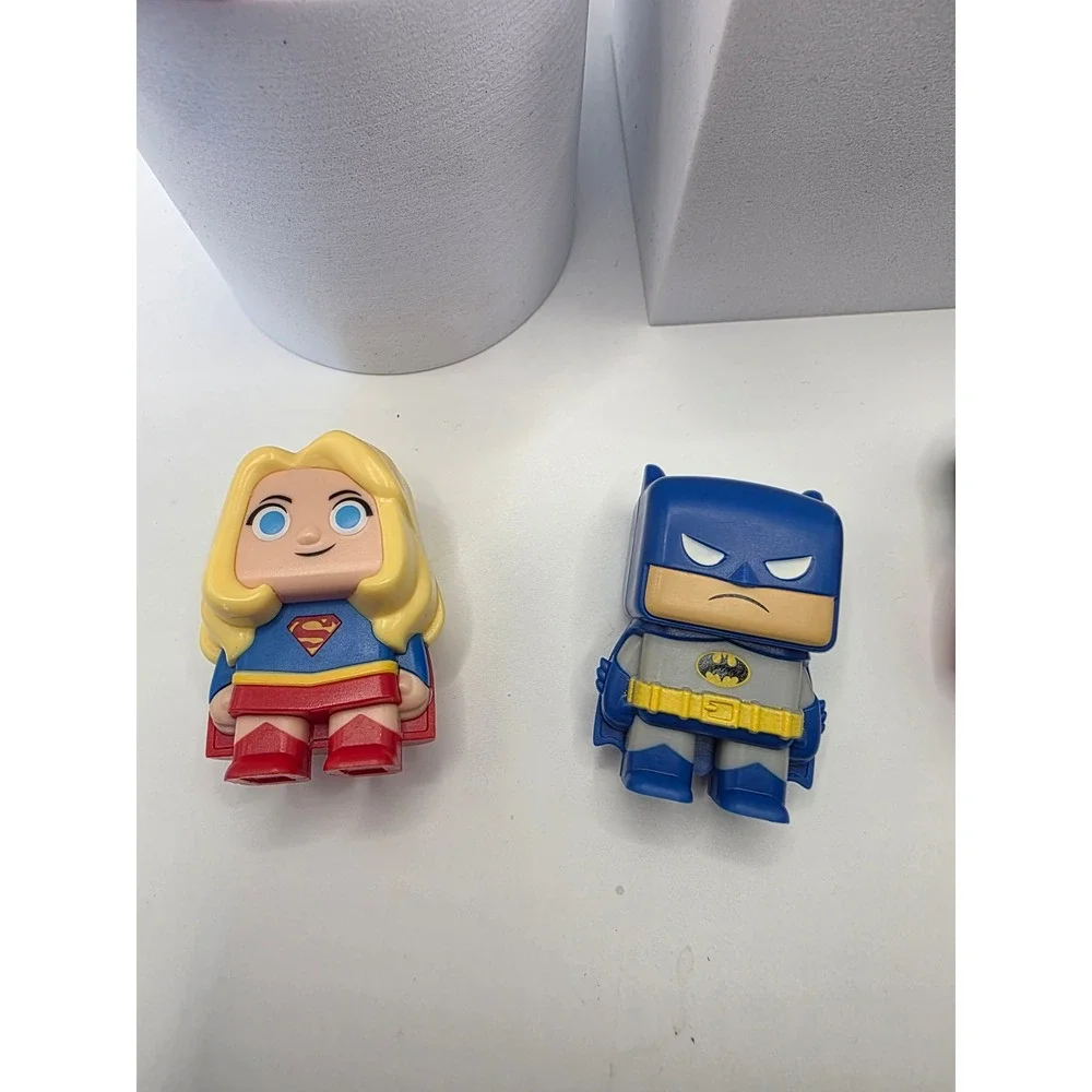 Wendy's DC Rides Kids Meal Limited-Edition Toys Lot Batman Superman Supergirl